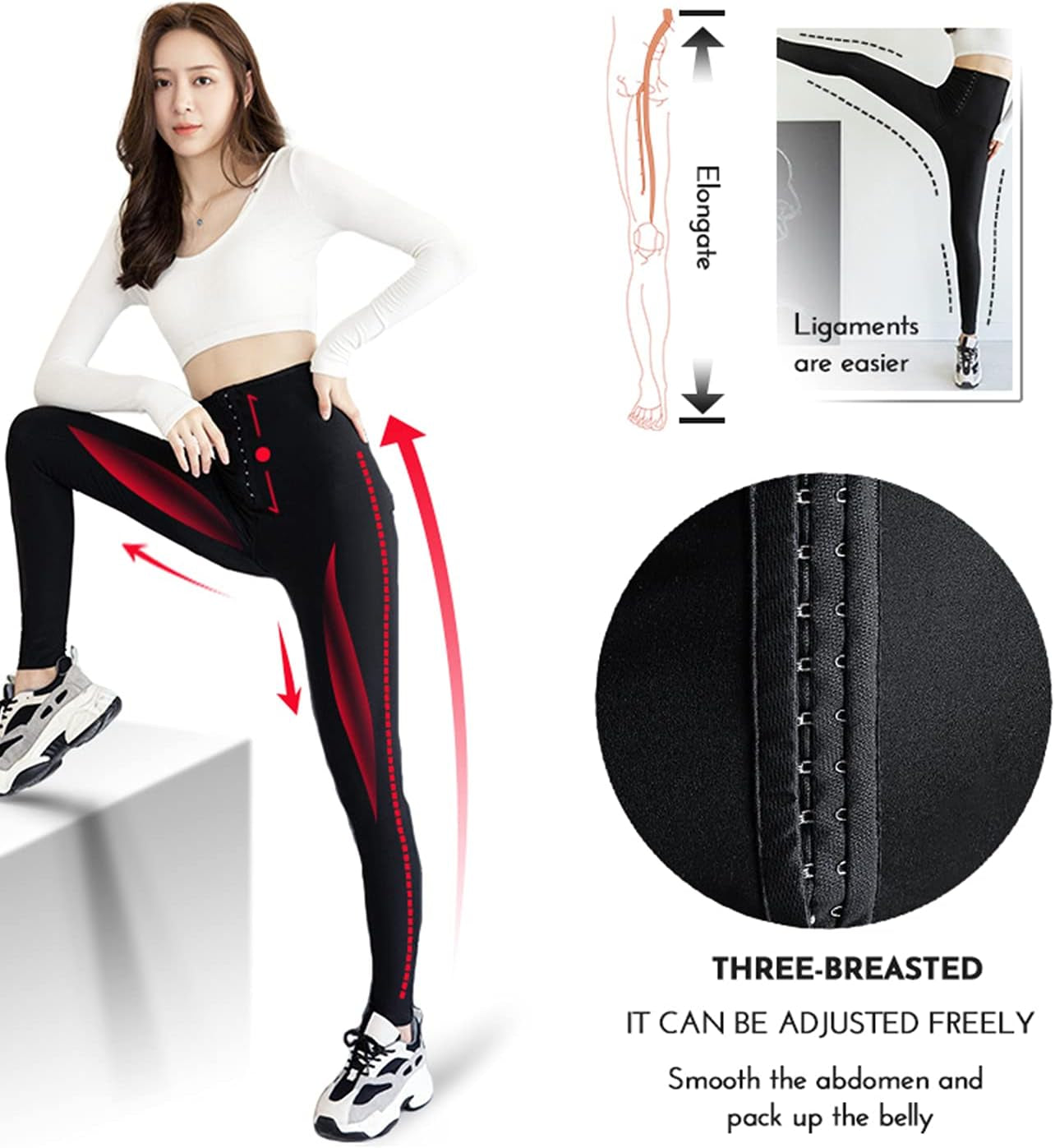 Hot Shaper Capris for Women Sweating Bodyshaper Leggings Slimming Workout Trousers for Weight Loss #2 Activate Sweat-Shaper Long Sliver, S