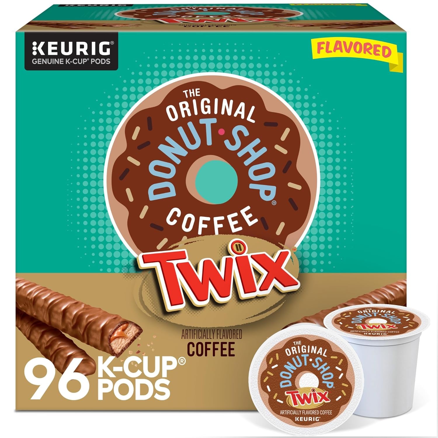 TWIX Coffee, Keurig Single Serve K-Cup Pods, 96 Count