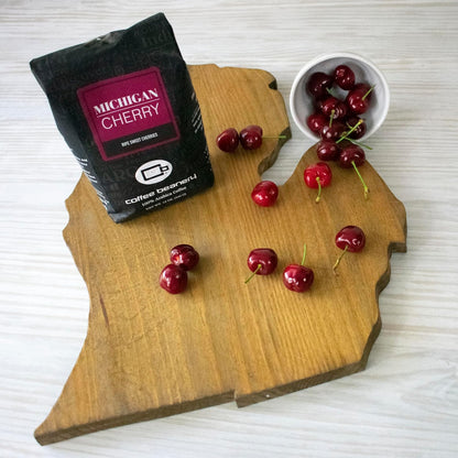 Michigan Cherry by  | 12Oz Flavored Whole Bean Coffee Medium Roast Coffee | 100% Specialty Arabica Coffee Whole Bean | Gourmet Coffee Whole Beans