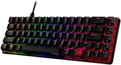 Alloy Origins 65 - Mechanical Gaming Keyboard – Compact 65% Form Factor - Linear Red Switch - Double Shot PBT Keycaps - RGB LED Backlit - NGENUITY Software Compatible,Black