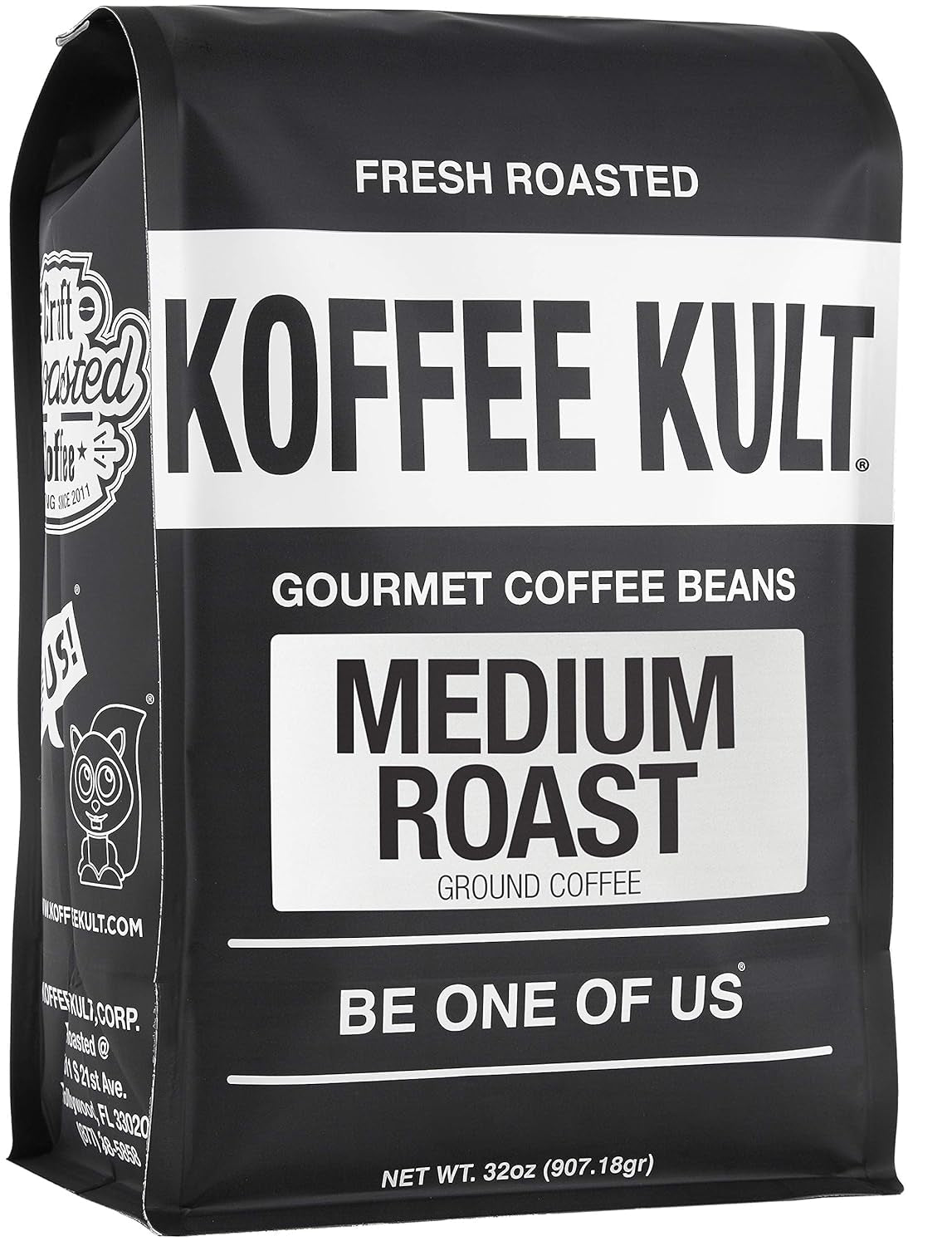 Medium Roast Smooth and Flavorful Medium Roast Ground Coffee - Perfect for a Relaxing Cup Anytime (Medium Roast, 32Oz)