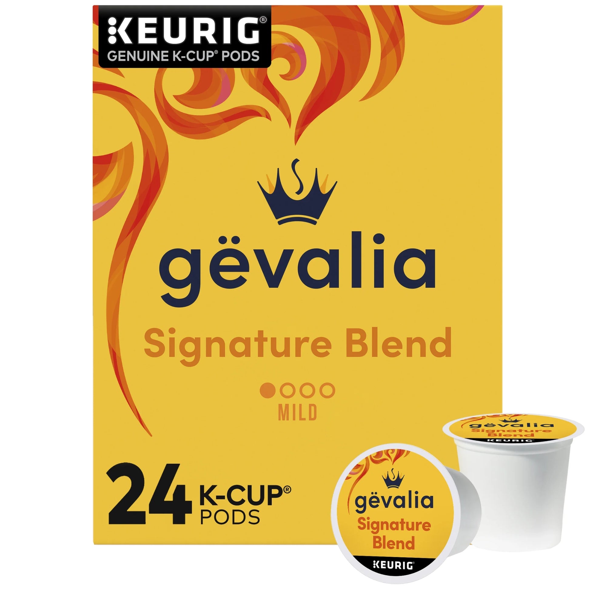 Signature Blend Coffee K-Cup Coffee Pods, 24 Ct Box