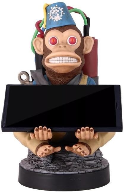 : Call of Duty: Monkeybomb - Original Mobile Phone & Gaming Controller Holder, Device Stand, Cable Guys, Licensed Figure