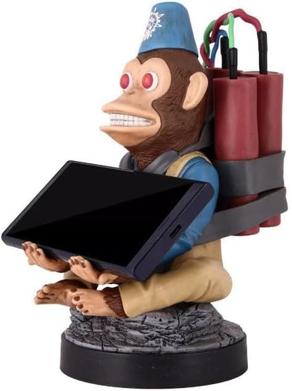 : Call of Duty: Monkeybomb - Original Mobile Phone & Gaming Controller Holder, Device Stand, Cable Guys, Licensed Figure