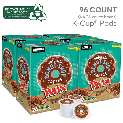 TWIX Coffee, Keurig Single Serve K-Cup Pods, 96 Count