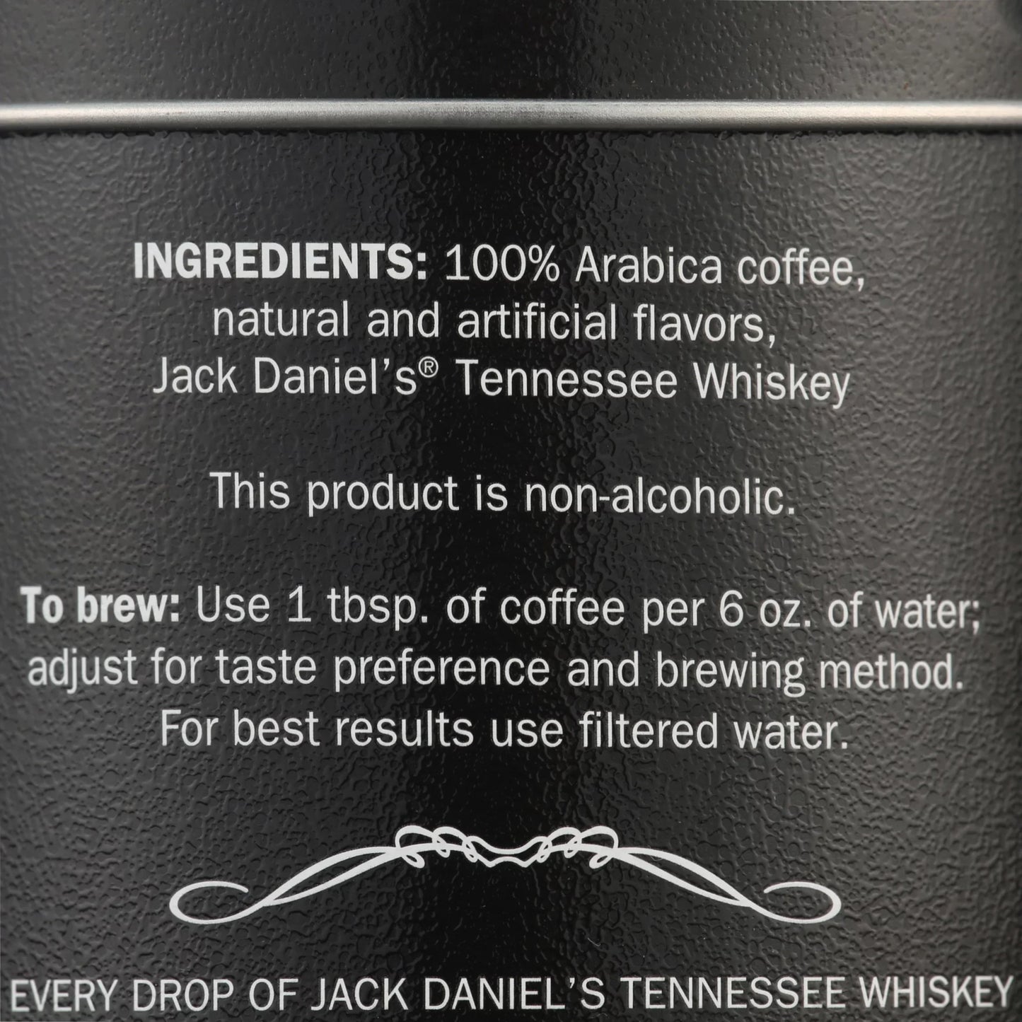 (6 Pack)  Tennessee Whiskey Coffee, Ground, 8.8Oz Can