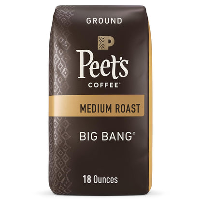 , Medium Roast Ground Coffee - Big Bang 18 Ounce Bag