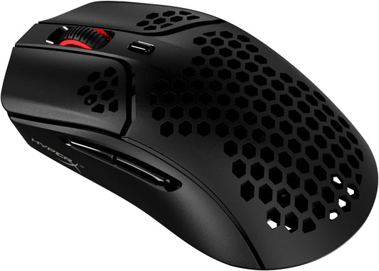 Pulsefire Haste – Wireless Gaming Mouse – Ultra Lightweight, 61G, 100 Hour Battery Life, 2.4Ghz Wireless, Honeycomb Shell, Hex Design, up to 16000 DPI, 6 Programmable Buttons – Black, 4P5D7AA