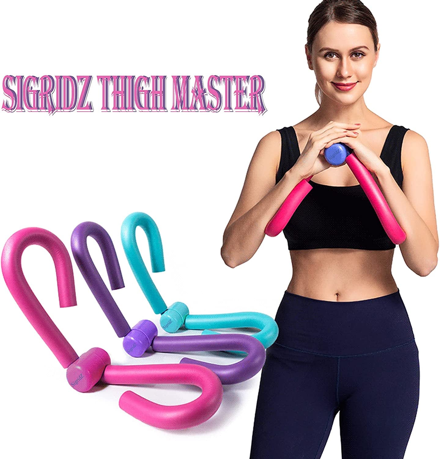 Thigh Master,Home Fitness Equipment,Workout Equipment of Arms,Inner Thigh Toners Master,Trimmer Thin Body,Leg Exercise Equipment,Arm Trimmers,Best for Weight Loss[Upgrade Version]