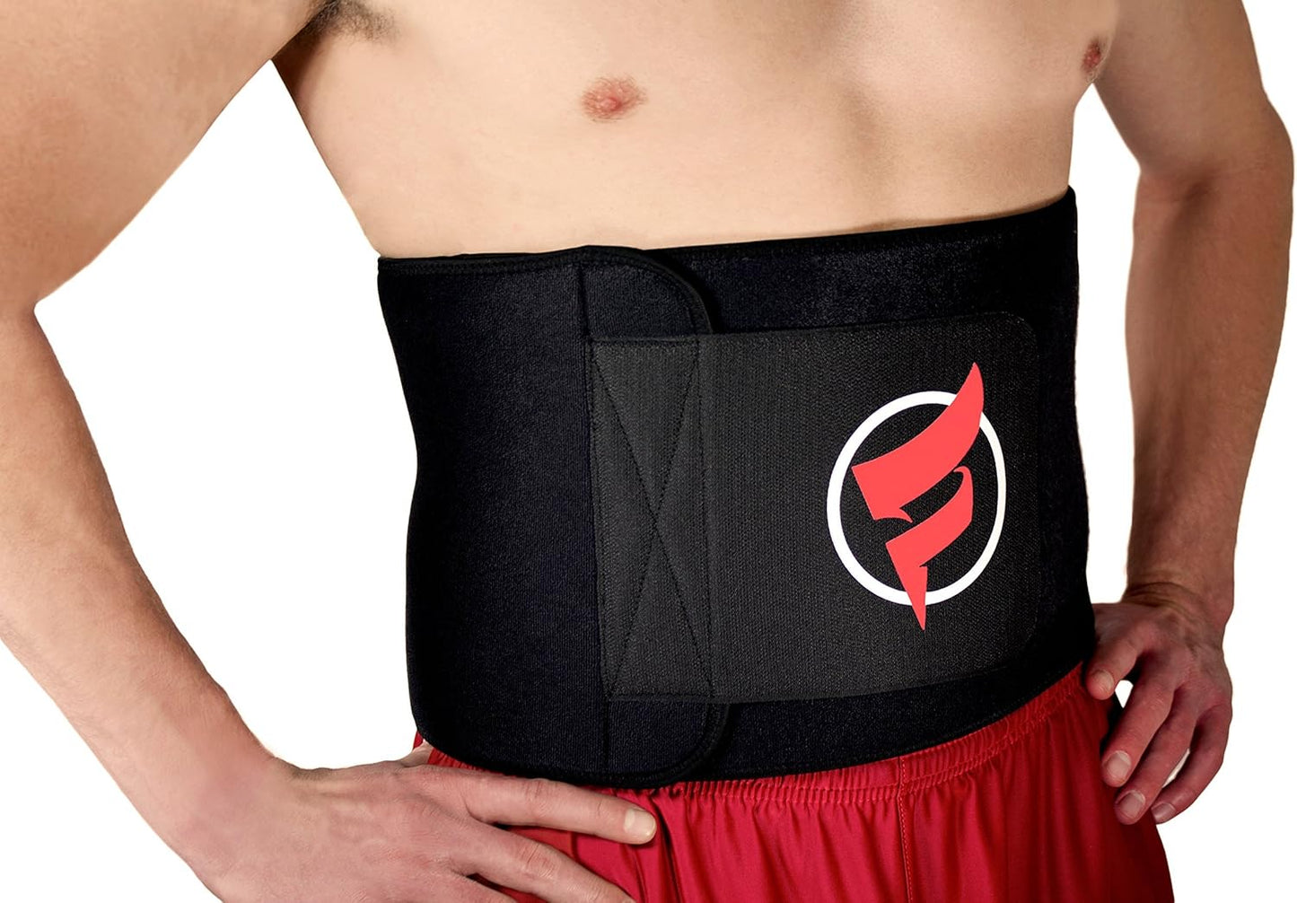 Waist Trimmer Sauna Ab Belt for Women & Men - Waist Trainer Stomach Wrap