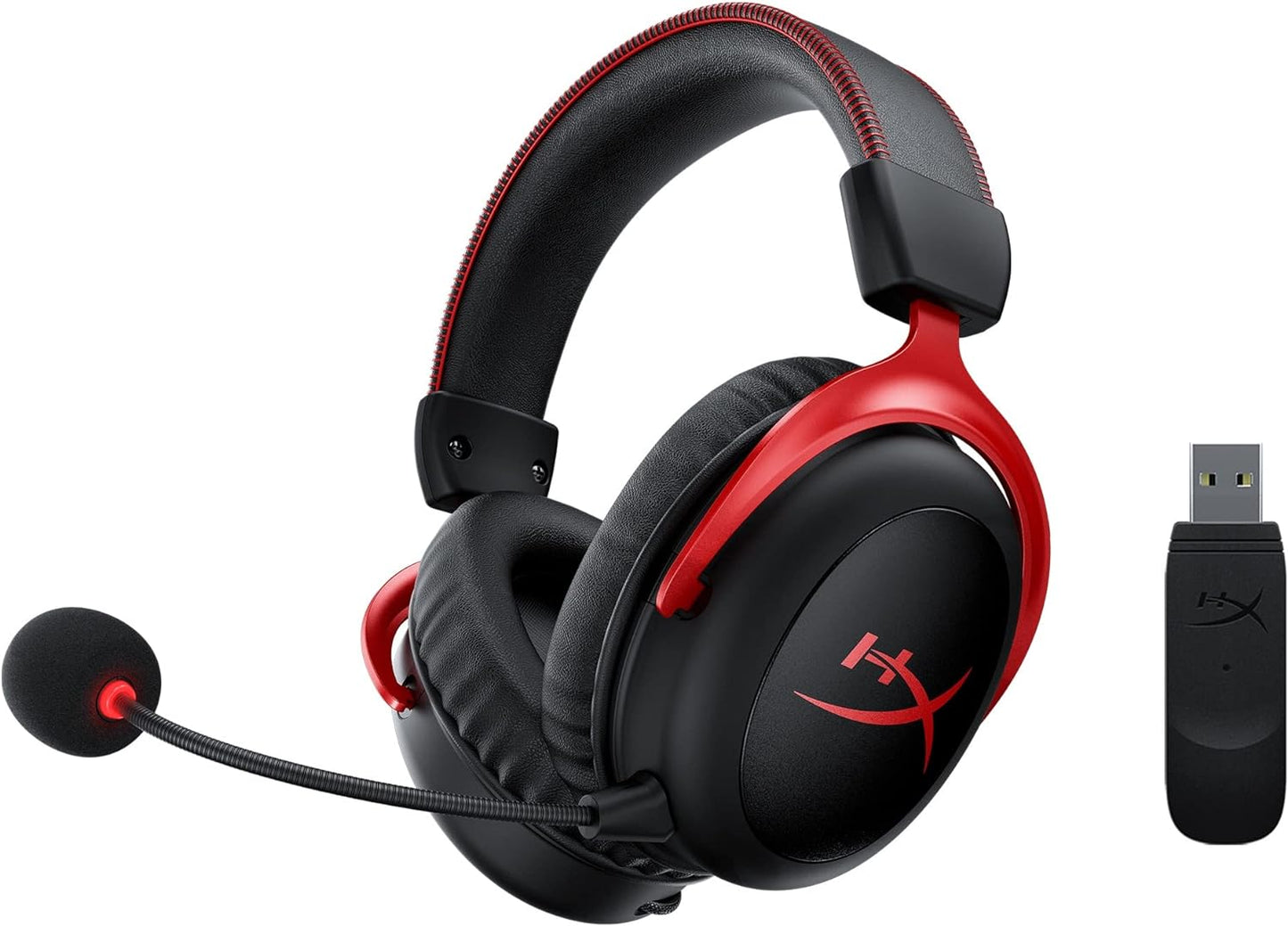 Cloud II Wireless Gaming Headset - Red