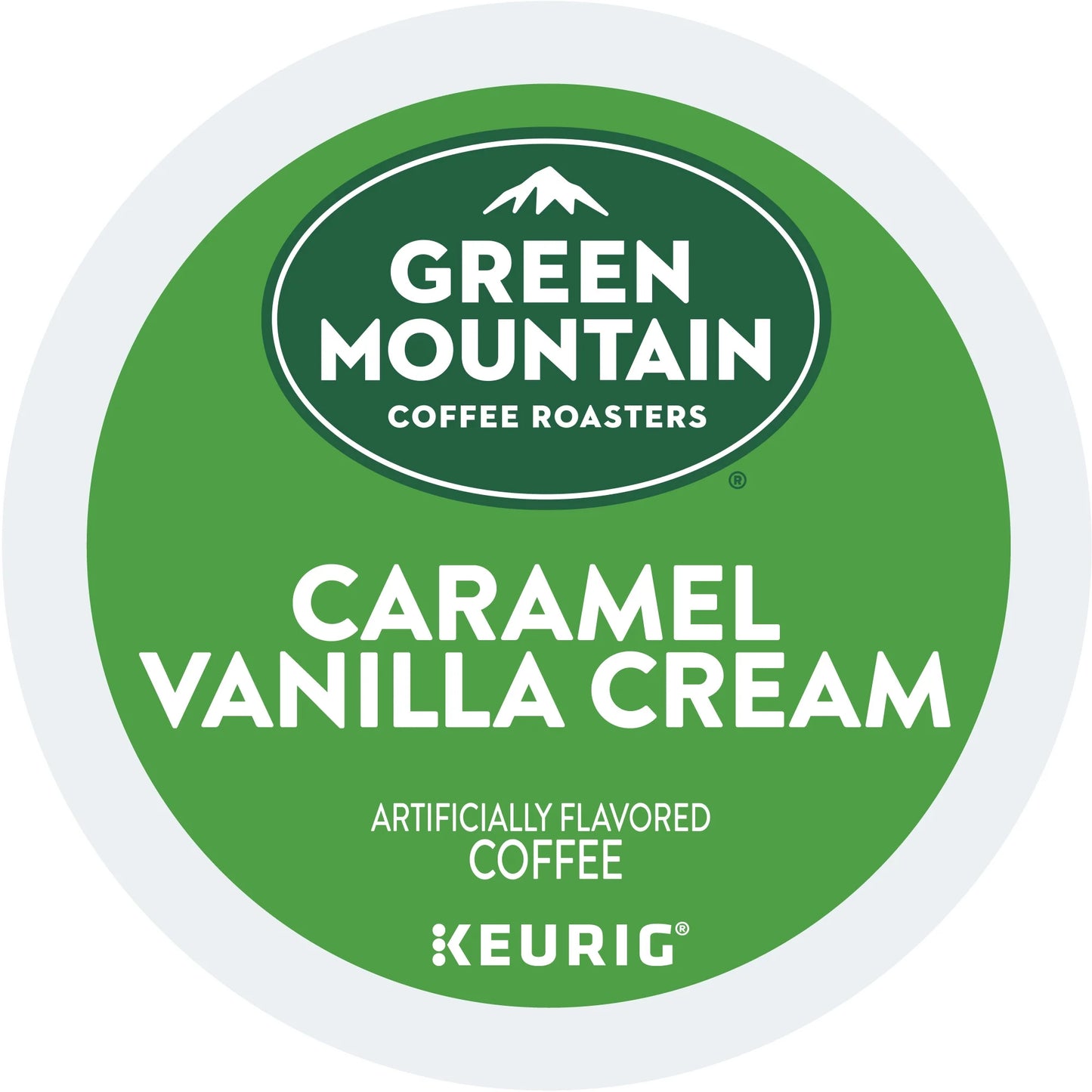 , Caramel Vanilla Cream Light Roast K-Cup Coffee Pods, 24 Count