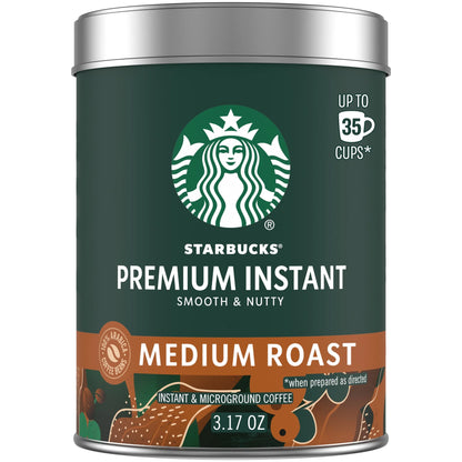 (3 Pack)  Premium Medium Roast Instant Coffee, 3.17 Oz