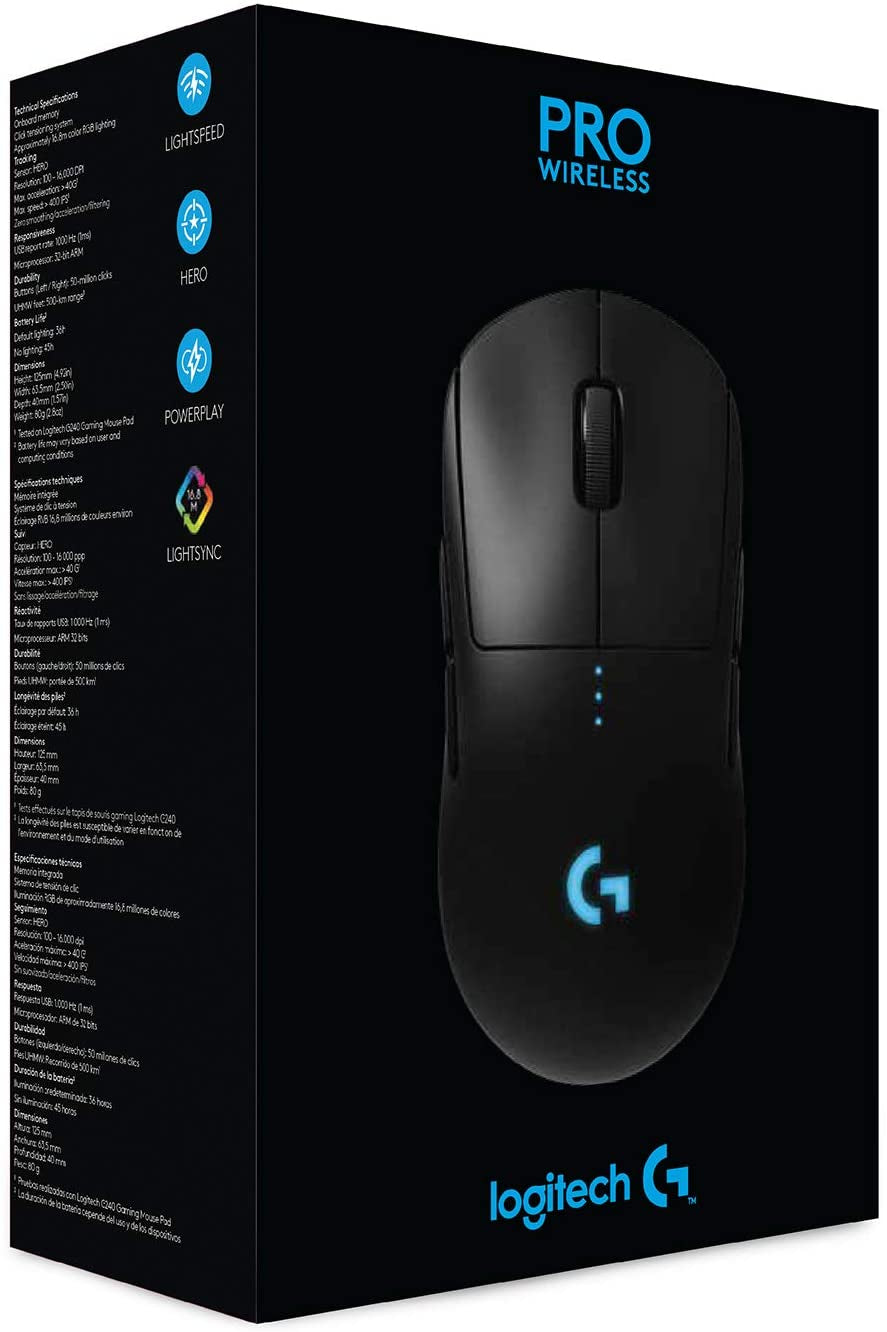 Pro Wireless Gaming Mouse with Esports Grade Performance