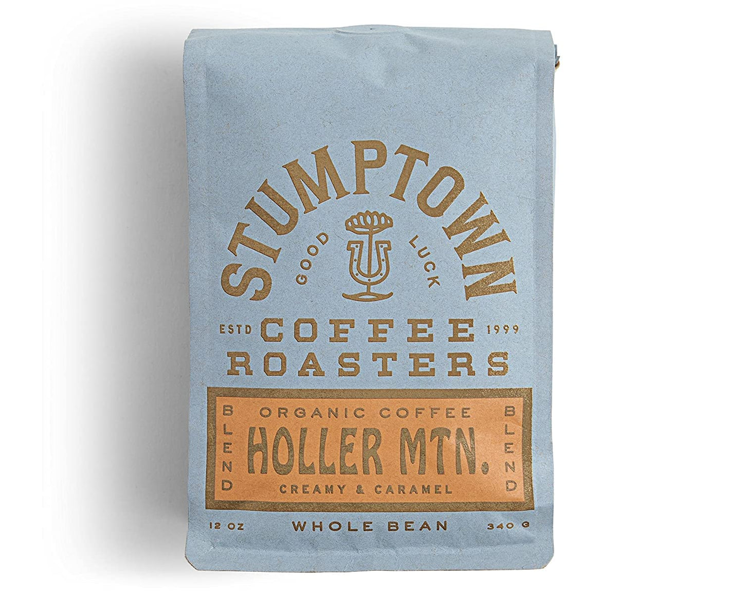 , Medium Roast Organic Whole Bean Coffee - Holler Mountain 12 Ounce Bag with Flavor Notes of Citrus Zest, Caramel and Hazelnut