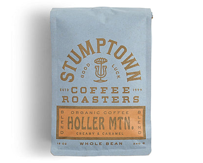 , Medium Roast Organic Whole Bean Coffee - Holler Mountain 12 Ounce Bag with Flavor Notes of Citrus Zest, Caramel and Hazelnut