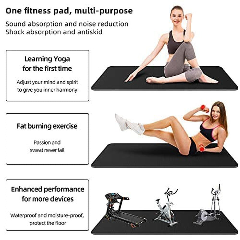 Exercise Equipment Mats for Floor,Treadmil