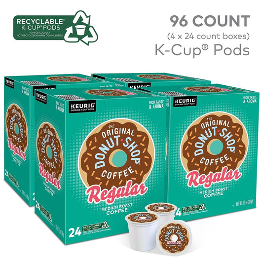 Regular Keurig Single-Serve K-Cup Pods, Medium Roast Coffee, 96 Count