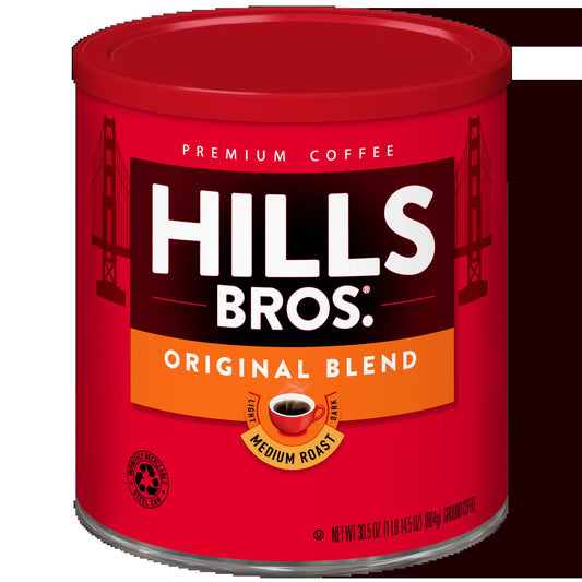 . Original Blend Ground Coffee, Medium Roast, 30.5 Oz. Can